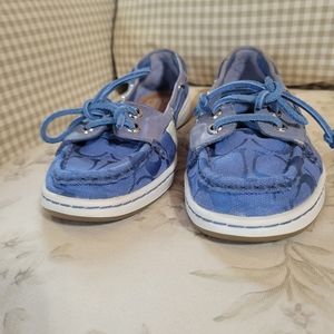 Women's Coach Rainey Boat Shoes Size 8 B